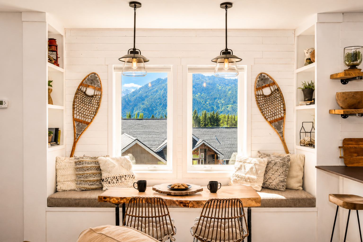 Comfortable living room at Berg Haus